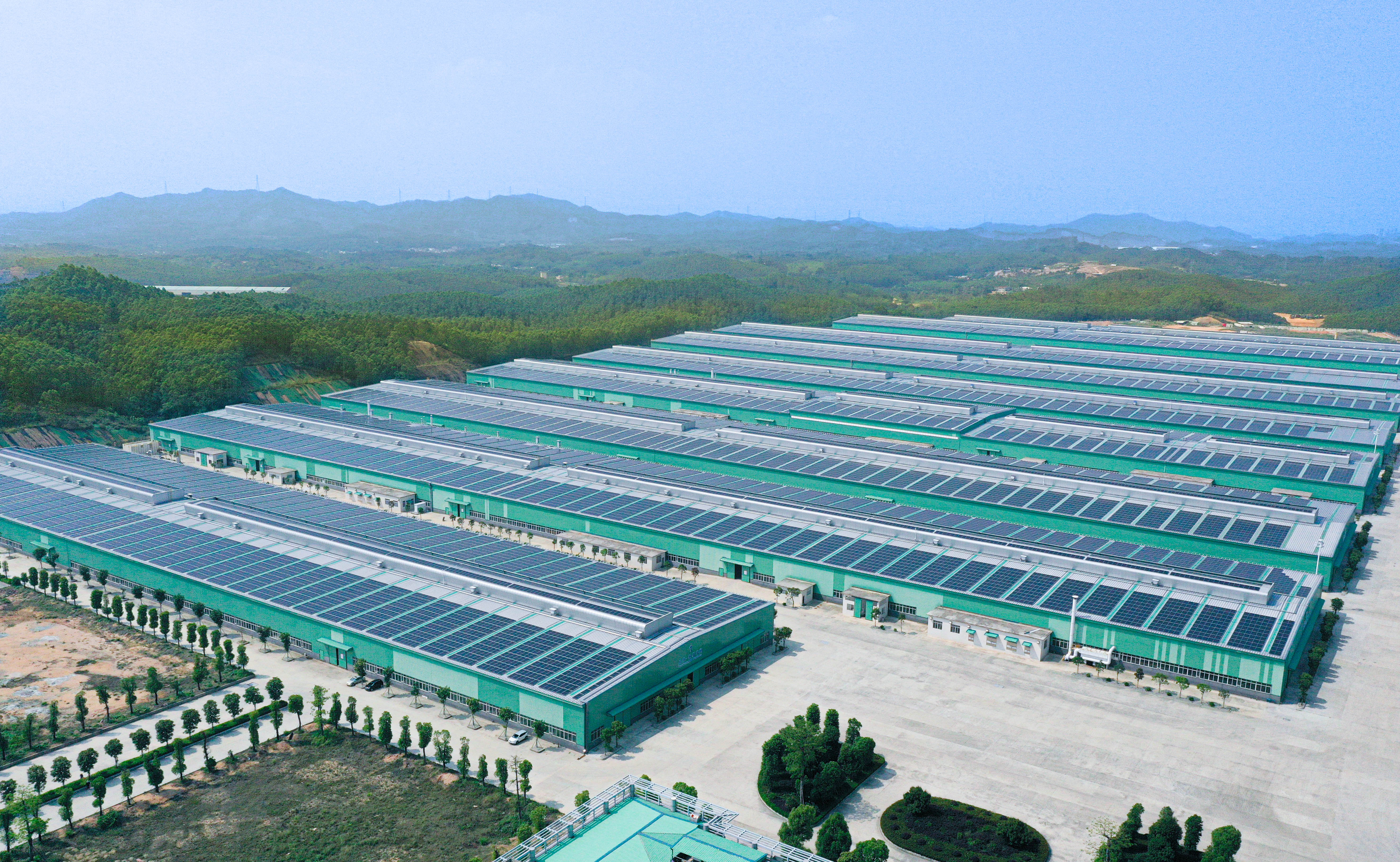 29MW！G22恒峰新能源公司点亮广东富华绿色将来